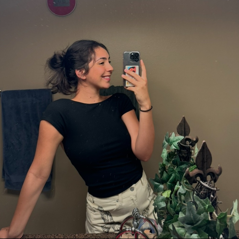 Urban Outfitters Boatneck Black Ribbed Backless Top